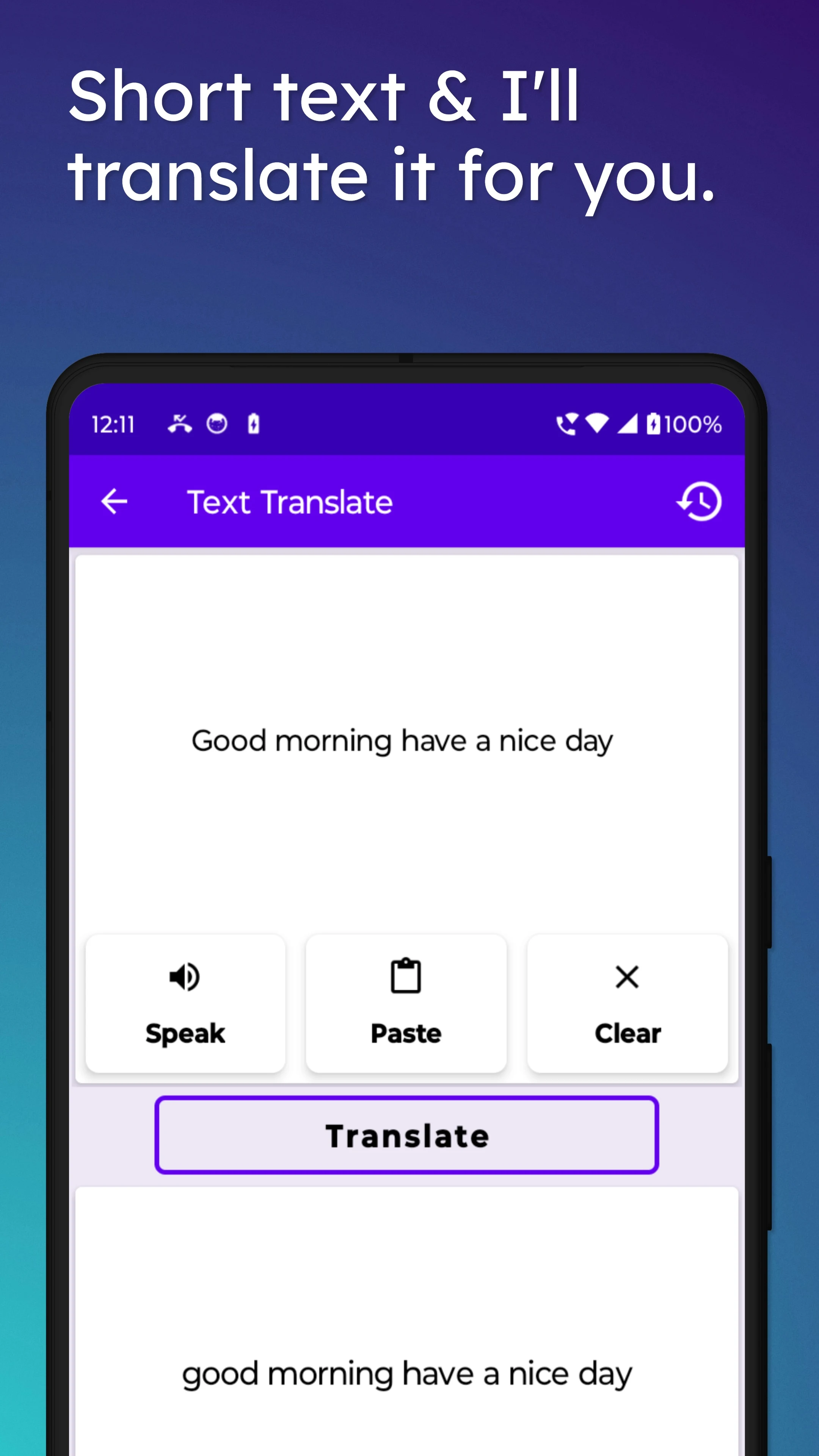 English Jamaican Patois Trans screenshot